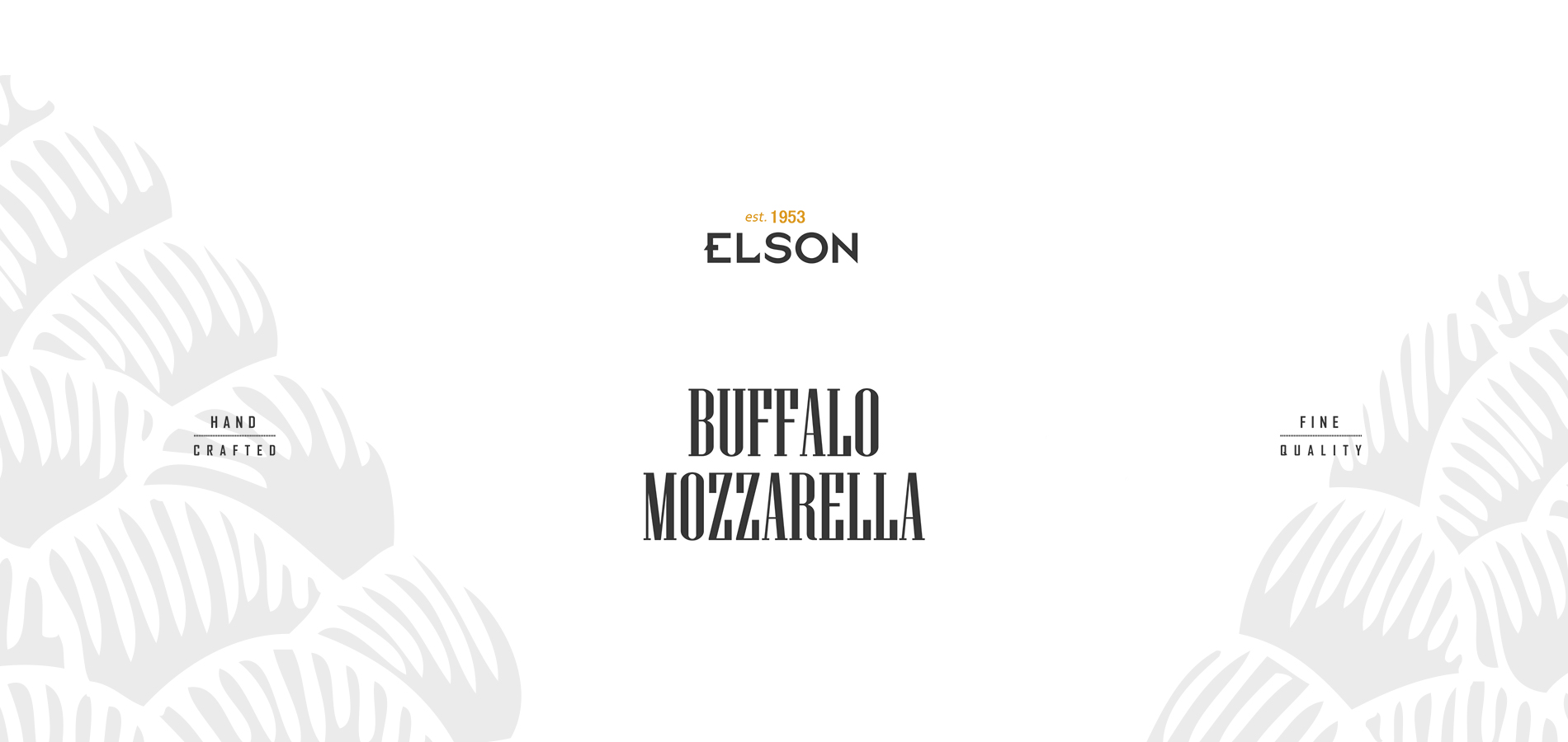 Elson Artisinal Cheeses Buffalo Mozzarella Packaging - Concept / Branding  / Packaging 